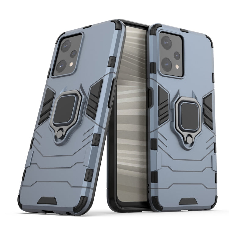 For OPPO Realme 9 Pro Magnetic Ring Holder PC + TPU Phone Case