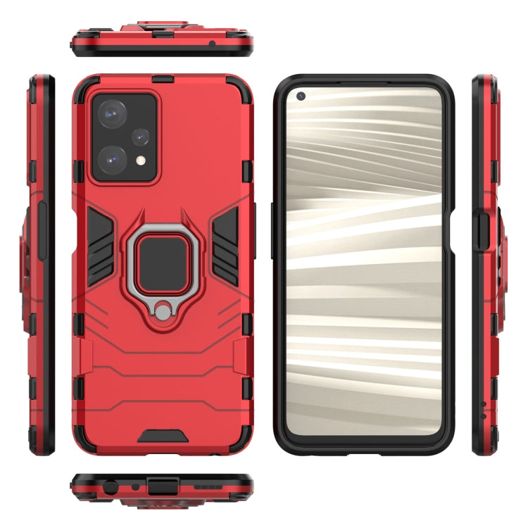 For OPPO Realme 9 Pro Magnetic Ring Holder PC + TPU Phone Case