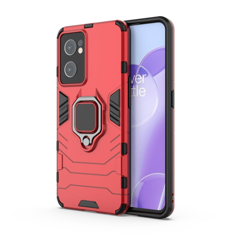 For OnePlus Nord CE 2 5G Magnetic Ring Holder PC + TPU Phone Case