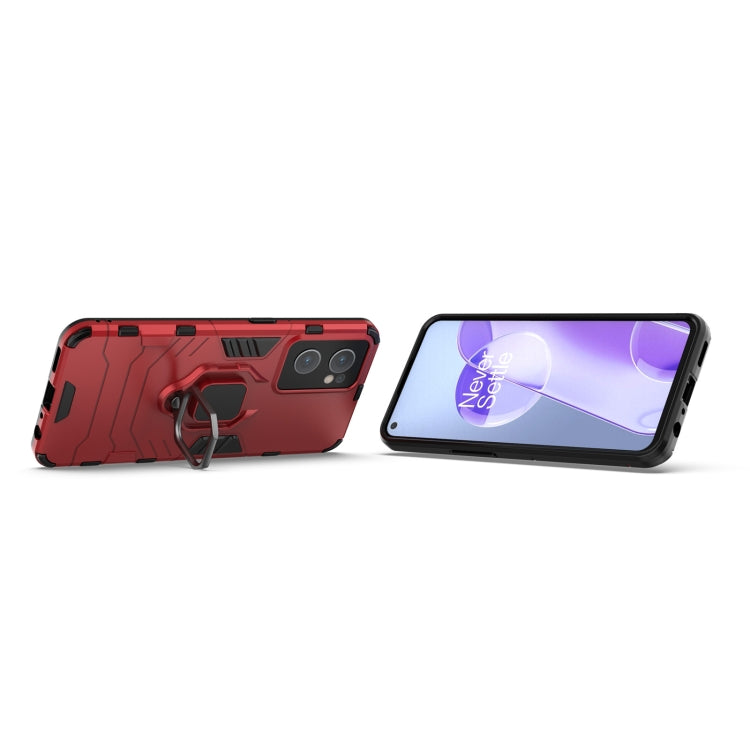 For OnePlus Nord CE 2 5G Magnetic Ring Holder PC + TPU Phone Case