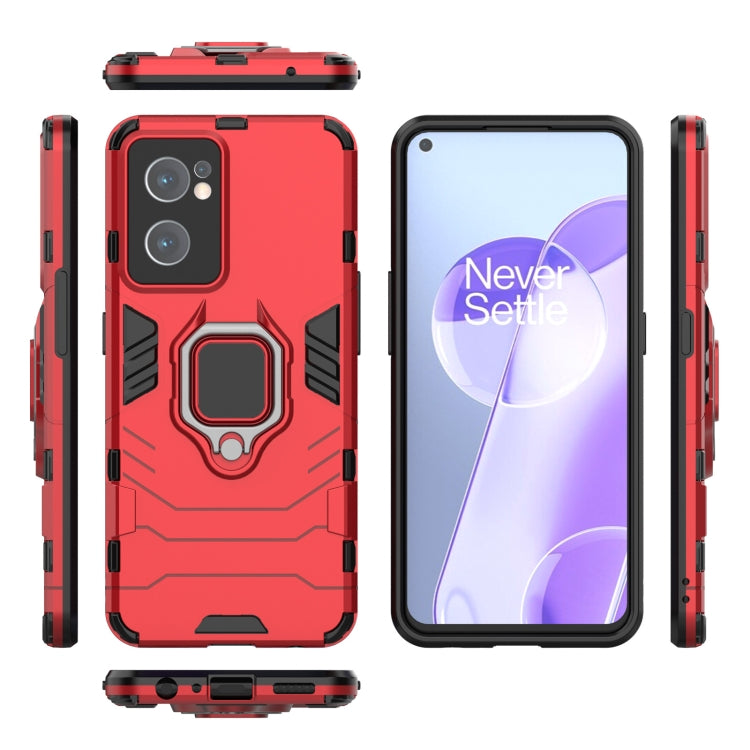 For OnePlus Nord CE 2 5G Magnetic Ring Holder PC + TPU Phone Case