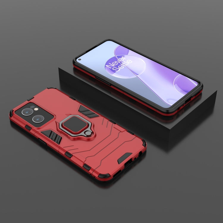 For OnePlus Nord CE 2 5G Magnetic Ring Holder PC + TPU Phone Case