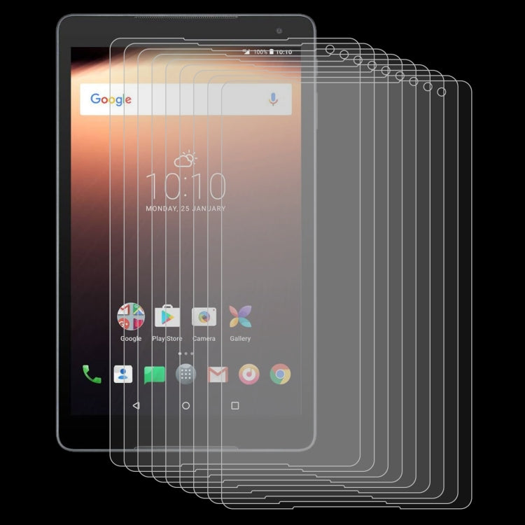25 PCS 9H 2.5D Explosion-proof Tempered Tablet Glass Film For Alcatel A3 10 LTE EU 9026X
