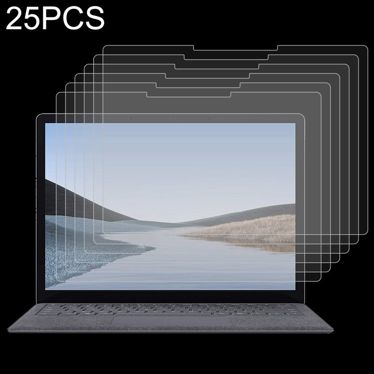 25 PCS 9H 2.5D Explosion-proof Tempered Tablet Glass Film For MicroSoft Laptop Studio 14.4 inch