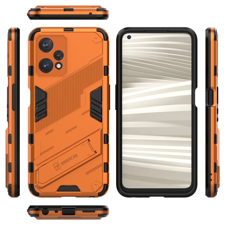 For OPPO Realme 9 Pro Punk Armor 2 in 1 PC + TPU Shockproof Phone Case with Invisible Holder