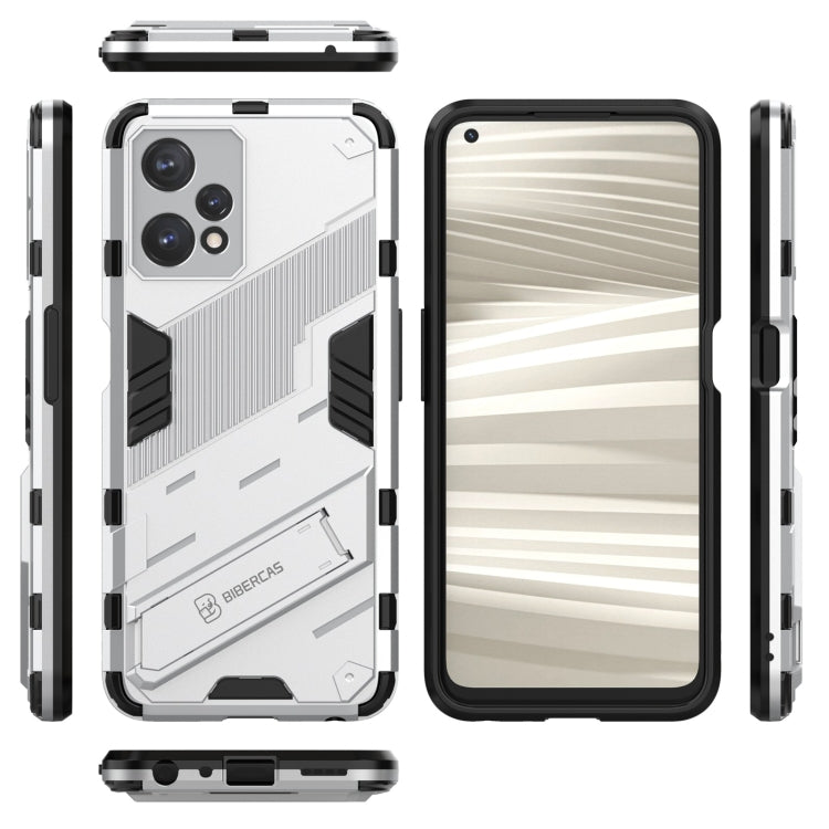 For OPPO Realme 9 Pro Punk Armor 2 in 1 PC + TPU Shockproof Phone Case with Invisible Holder