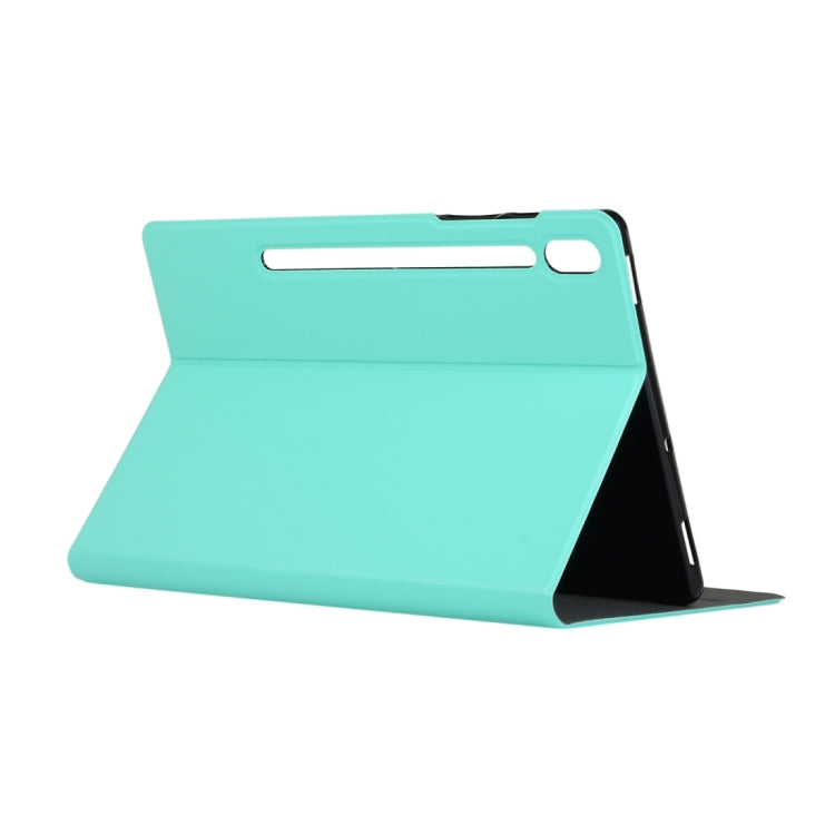 For Samsung Galaxy Tab S8 Ultra Elasticity Leather Tablet Case with Holder