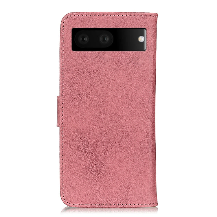 For Google Pixel 7 5G KHAZNEH Cowhide Texture Leather Phone Case