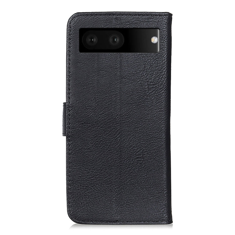 For Google Pixel 7 5G KHAZNEH Cowhide Texture Leather Phone Case