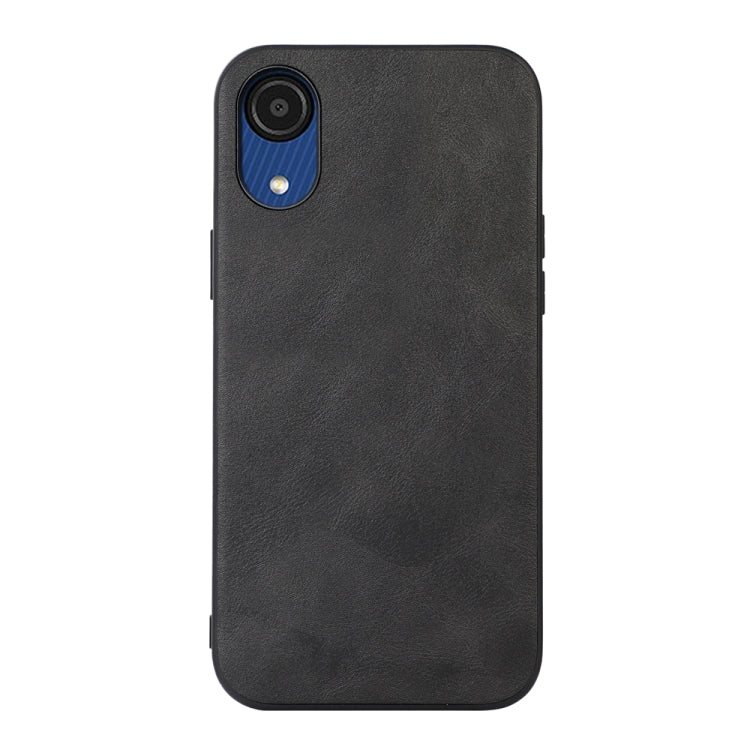 For Samsung Galaxy A03 Core Cowhide Texture PU Phone Case