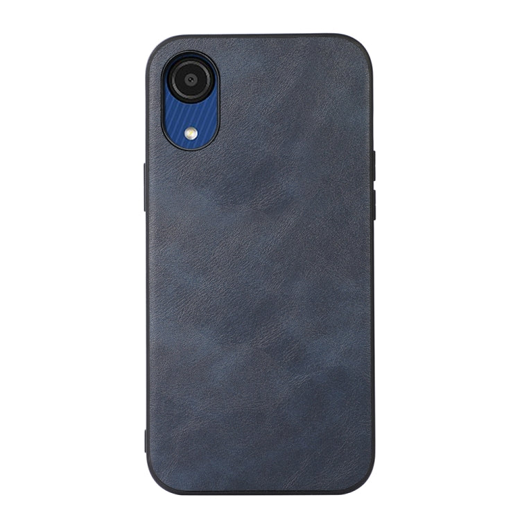 For Samsung Galaxy A03 Core Cowhide Texture PU Phone Case
