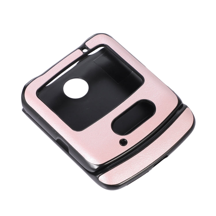 For Motorola Moto Razr 5G Cowhide Texture PU Phone Case