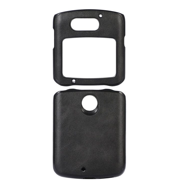For Motorola Moto Razr 5G Cowhide Texture PU Phone Case