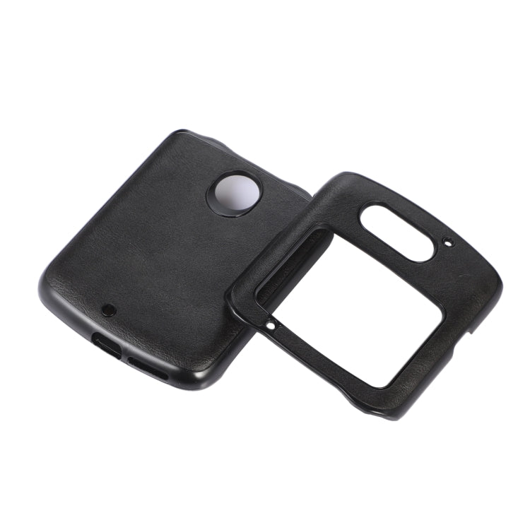 For Motorola Moto Razr 5G Cowhide Texture PU Phone Case