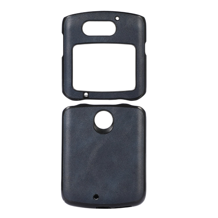 For Motorola Moto Razr 5G Cowhide Texture PU Phone Case
