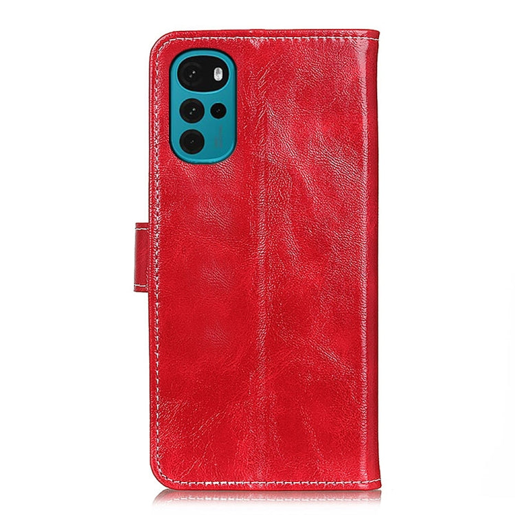 For Motorola Moto G22 Retro Crazy Horse Texture Flip Leather Phone Case