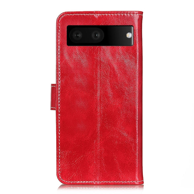 For Google Pixel 7 5G Retro Crazy Horse Texture Flip Leather Phone Case