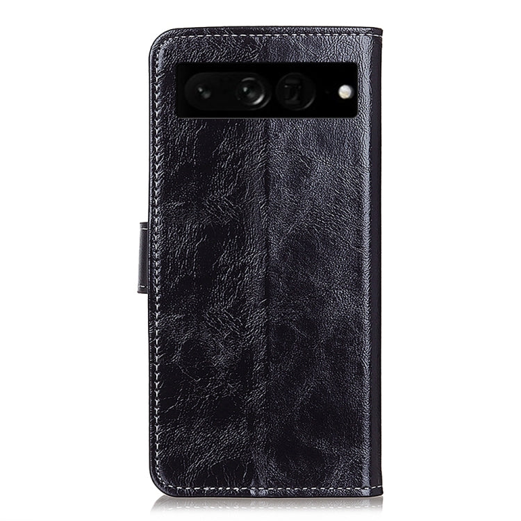For Google Pixel 7 Pro 5G Retro Crazy Horse Texture Flip Leather Phone Case