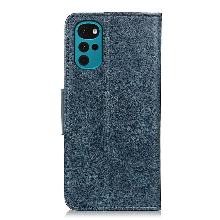 For Motorola Moto G22 Mirren Crazy Horse Texture Leather Phone Case