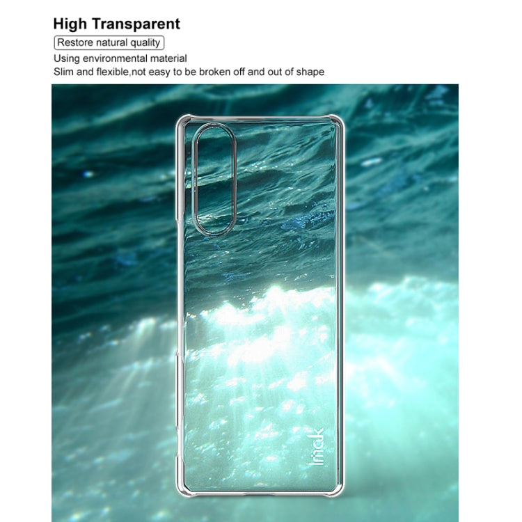 For Sony Xperia 5 IMAK Wing II Wear-resisting Crystal Pro Protective Case