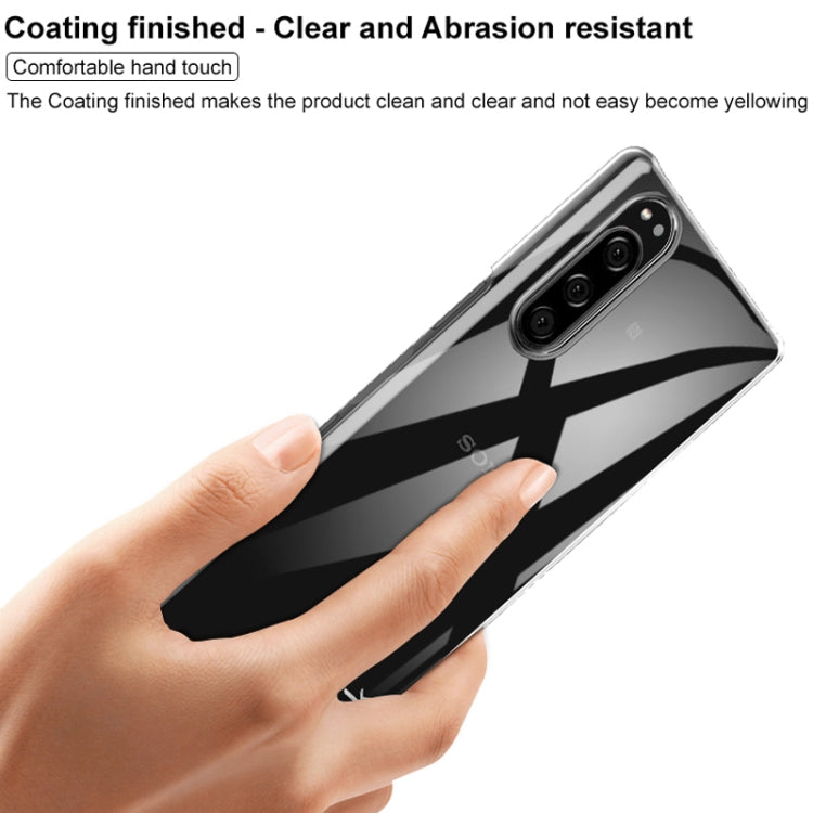 For Sony Xperia 5 IMAK Wing II Wear-resisting Crystal Pro Protective Case