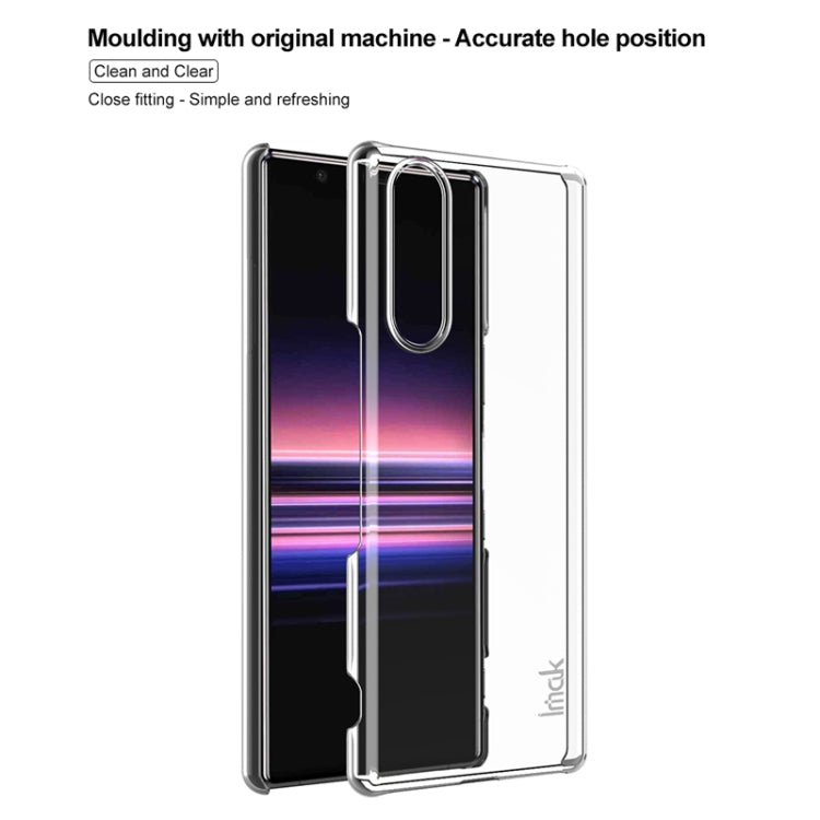 For Sony Xperia 5 IMAK Wing II Wear-resisting Crystal Pro Protective Case