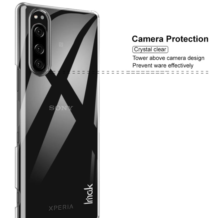 For Sony Xperia 5 IMAK Wing II Wear-resisting Crystal Pro Protective Case