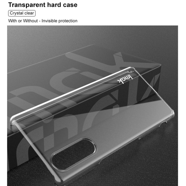 For Sony Xperia 5 IMAK Wing II Wear-resisting Crystal Pro Protective Case