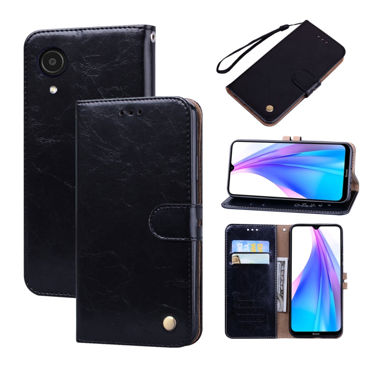 For Samsung Galaxy A03 Core Oil Wax Texture Leather Phone Case