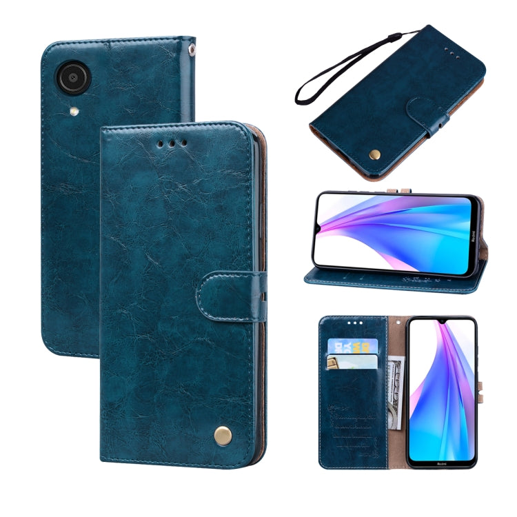 For Samsung Galaxy A03 Core Oil Wax Texture Leather Phone Case