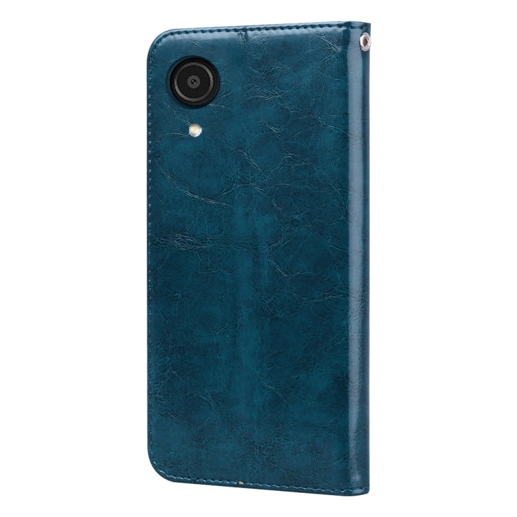 For Samsung Galaxy A03 Core Oil Wax Texture Leather Phone Case