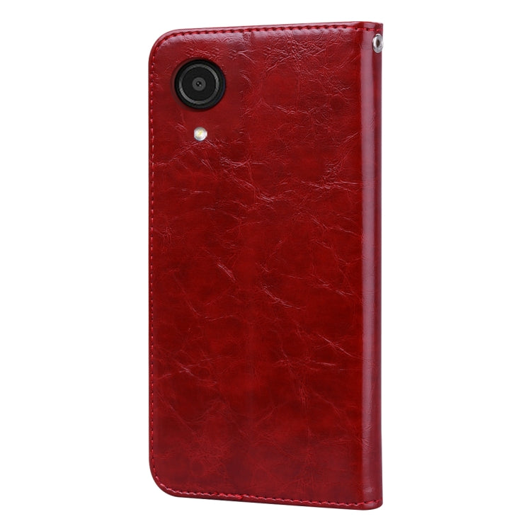 For Samsung Galaxy A03 Core Oil Wax Texture Leather Phone Case