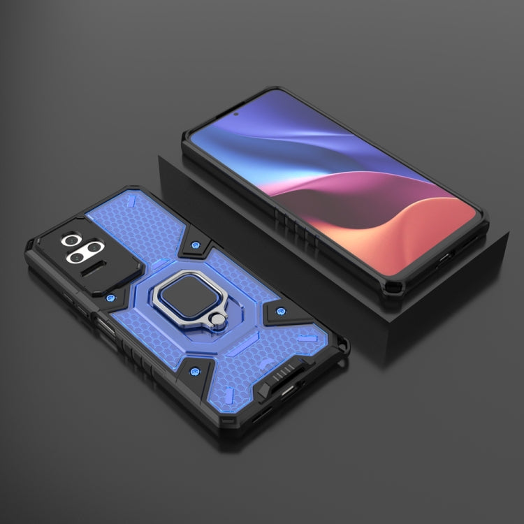 For Xiaomi Redmi K50 Pro Space PC+TPU Shockproof Phone Case with Ring Holder