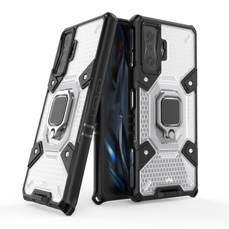 For Xiaomi Redmi K50 Gaming Space PC+TPU Shockproof Phone Case with Ring Holder