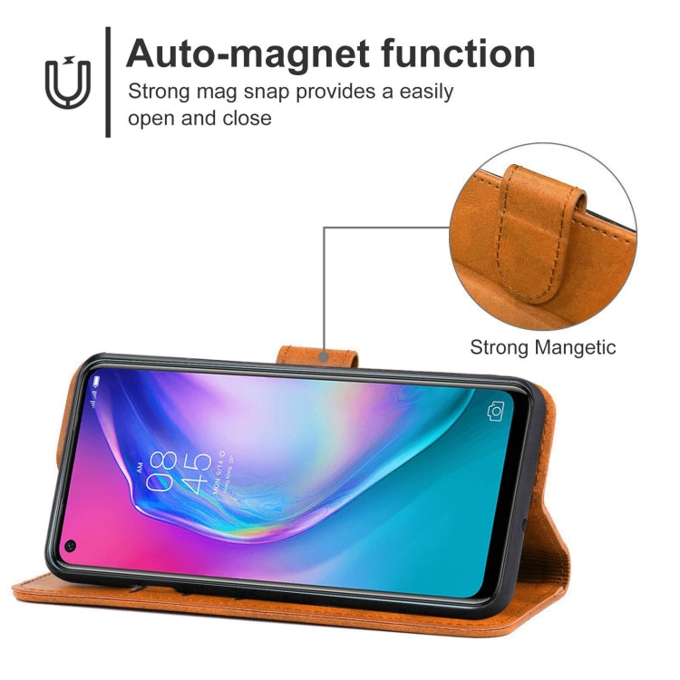 Leather Phone Case For TECNO Camon 16 SE