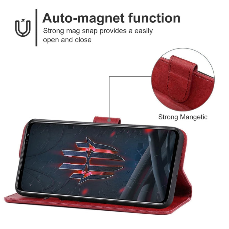 Leather Phone Case For ZTE nubia Red Magic 6s