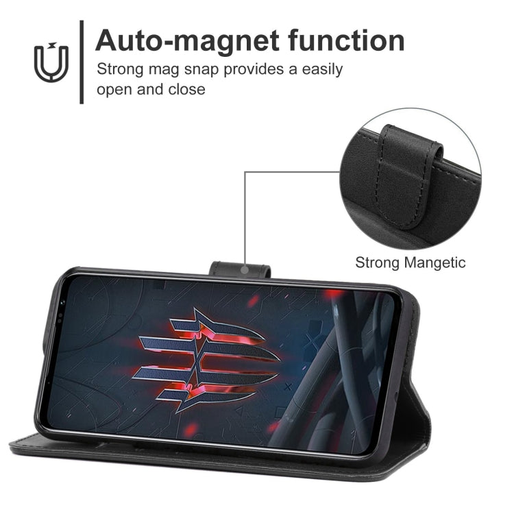 Leather Phone Case For ZTE nubia Red Magic 6s