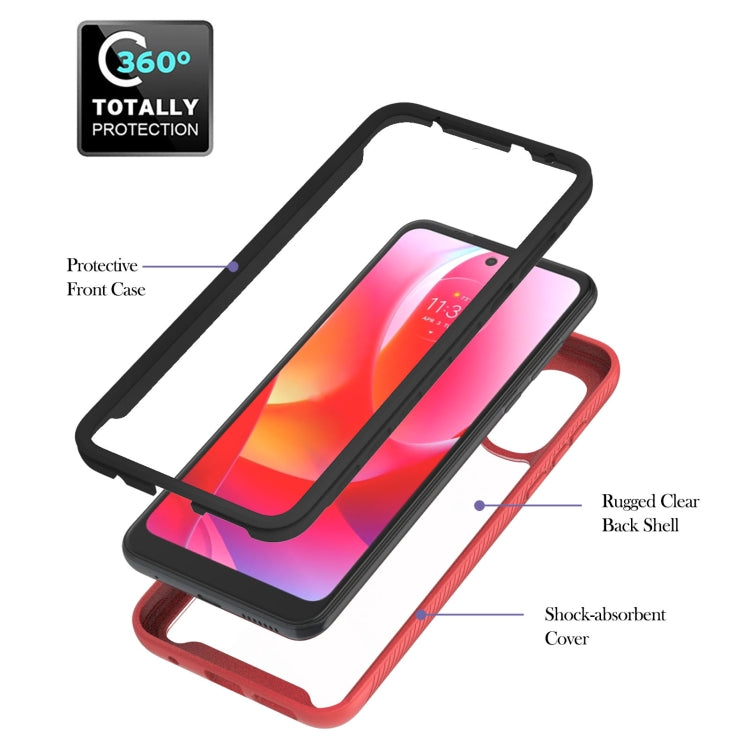 For Samsung Galaxy S22+ Shockproof PC + TPU Phone Case with Ring Holder