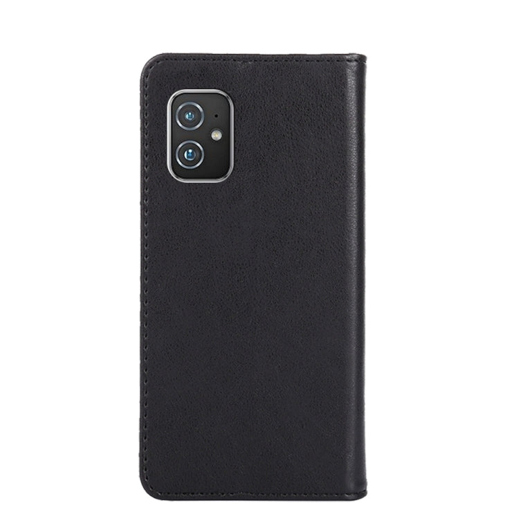 For Asus ZenFone 8 ZS590KS Non-Magnetic Retro Texture Leather Phone Case