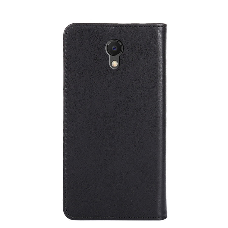 For Meizu Meilan S6 Non-Magnetic Retro Texture Leather Phone Case