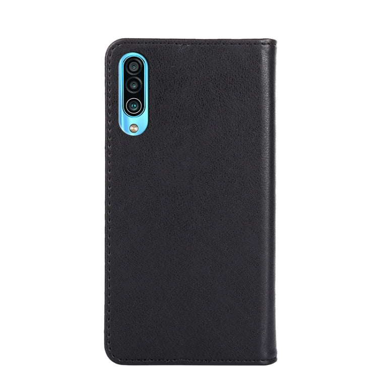 For Meizu 16Xs Non-Magnetic Retro Texture Leather Phone Case