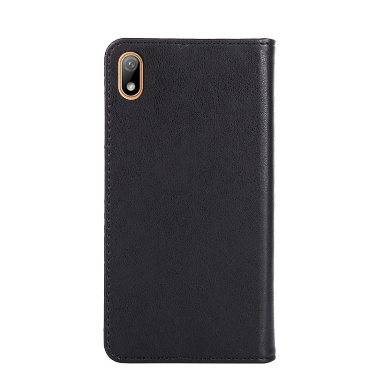 For Huawei Y5 2019 / Honor 8S Non-Magnetic Retro Texture Leather Phone Case