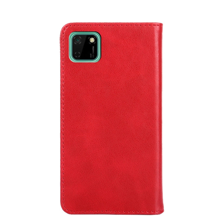 For Huawei Y5p / Honor 9S Non-Magnetic Retro Texture Leather Phone Case