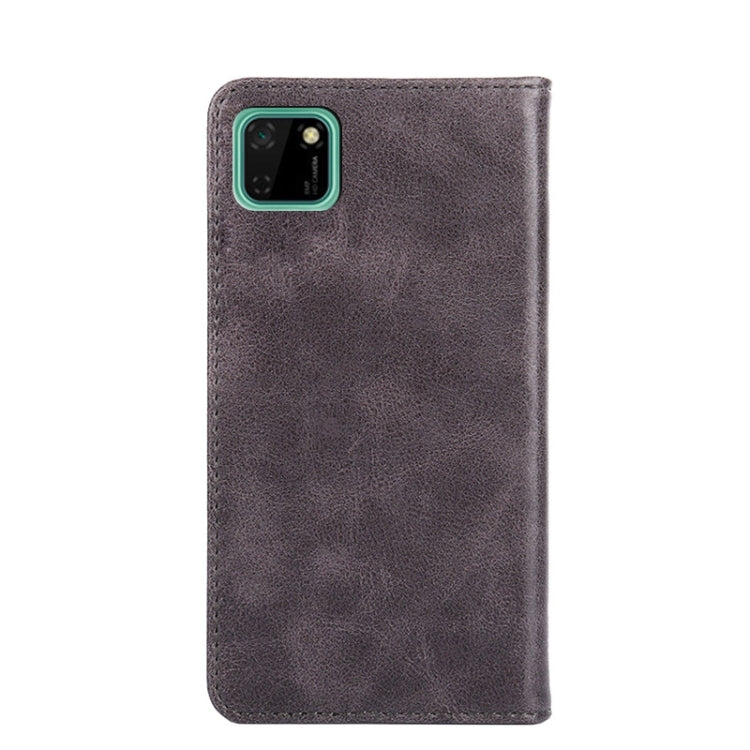 For Huawei Y5p / Honor 9S Non-Magnetic Retro Texture Leather Phone Case