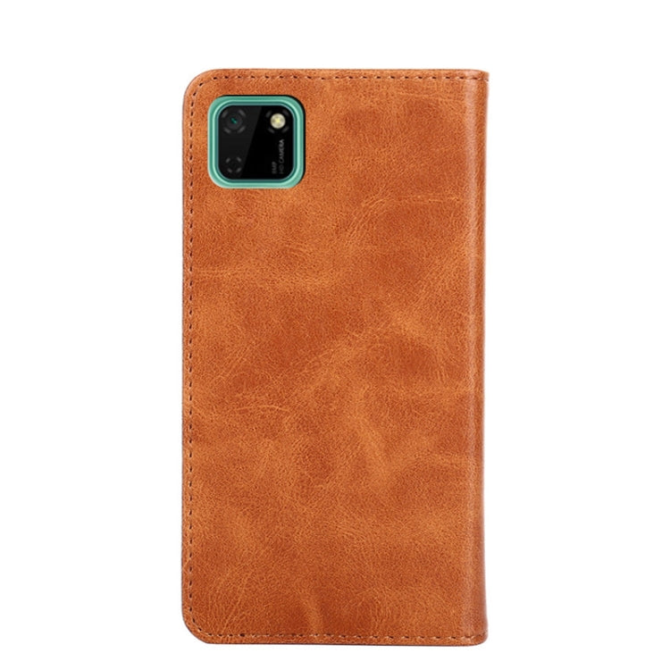 For Huawei Y5p / Honor 9S Non-Magnetic Retro Texture Leather Phone Case
