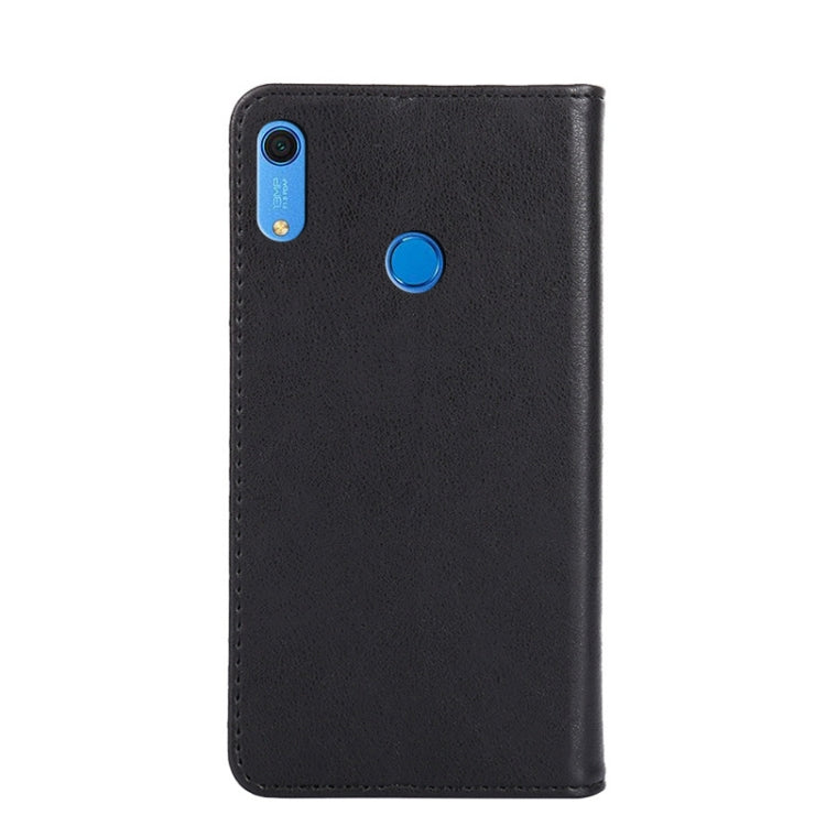 For Huawei Y6 2019/Y6s 2019/Y6 Prime 2019/Honor 8A 2020/8A Prime/8A Fingerprint Version Non-Magnetic Retro Texture Leather Phone Case
