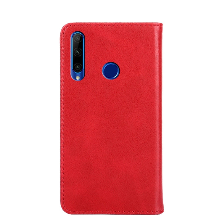 For Honor 20 Lite / 10i / 20i Non-Magnetic Retro Texture Leather Phone Case