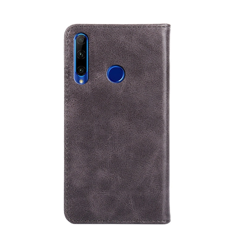 For Honor 20 Lite / 10i / 20i Non-Magnetic Retro Texture Leather Phone Case