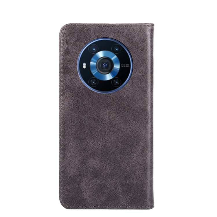 For Honor Magic3 Non-Magnetic Retro Texture Leather Phone Case