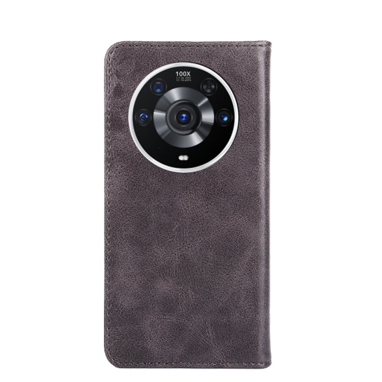 For Honor Magic3 Pro Non-Magnetic Retro Texture Leather Phone Case